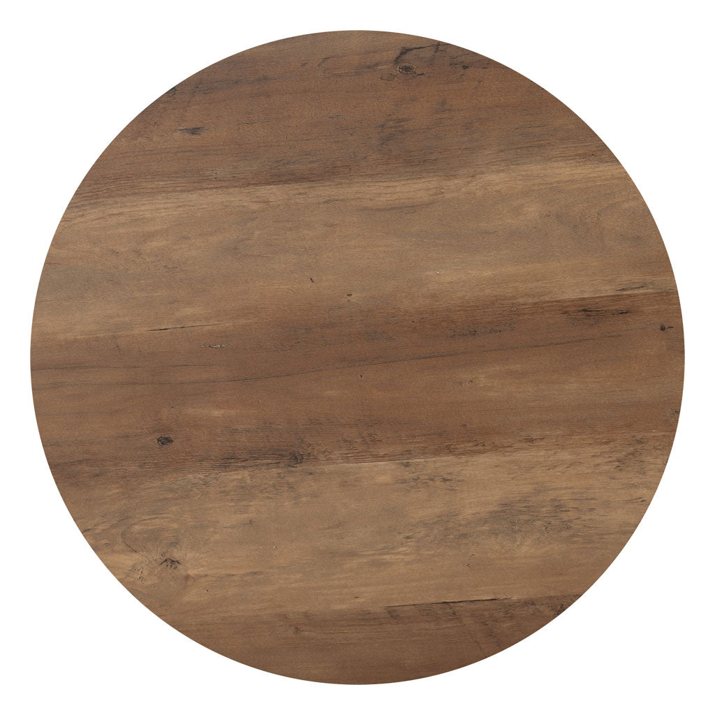 Wooden Nest Of Coffee Tables Round - Quebec