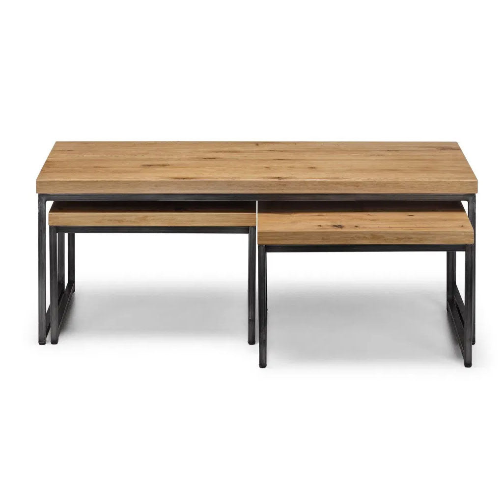 Wooden Nesting Coffee Tables - Brooklyn