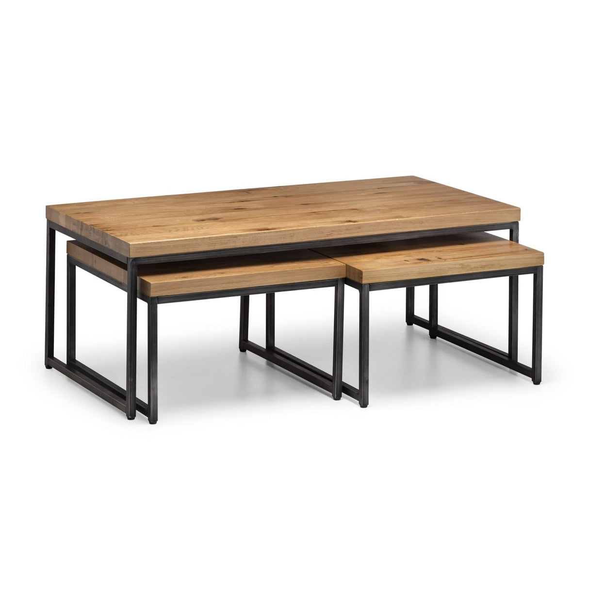 Wooden Nesting Coffee Tables - Brooklyn