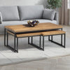Wooden Nesting Coffee Tables - Brooklyn
