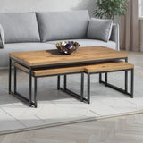 Wooden Nesting Coffee Tables - Brooklyn