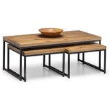 Wooden Nesting Coffee Tables - Brooklyn