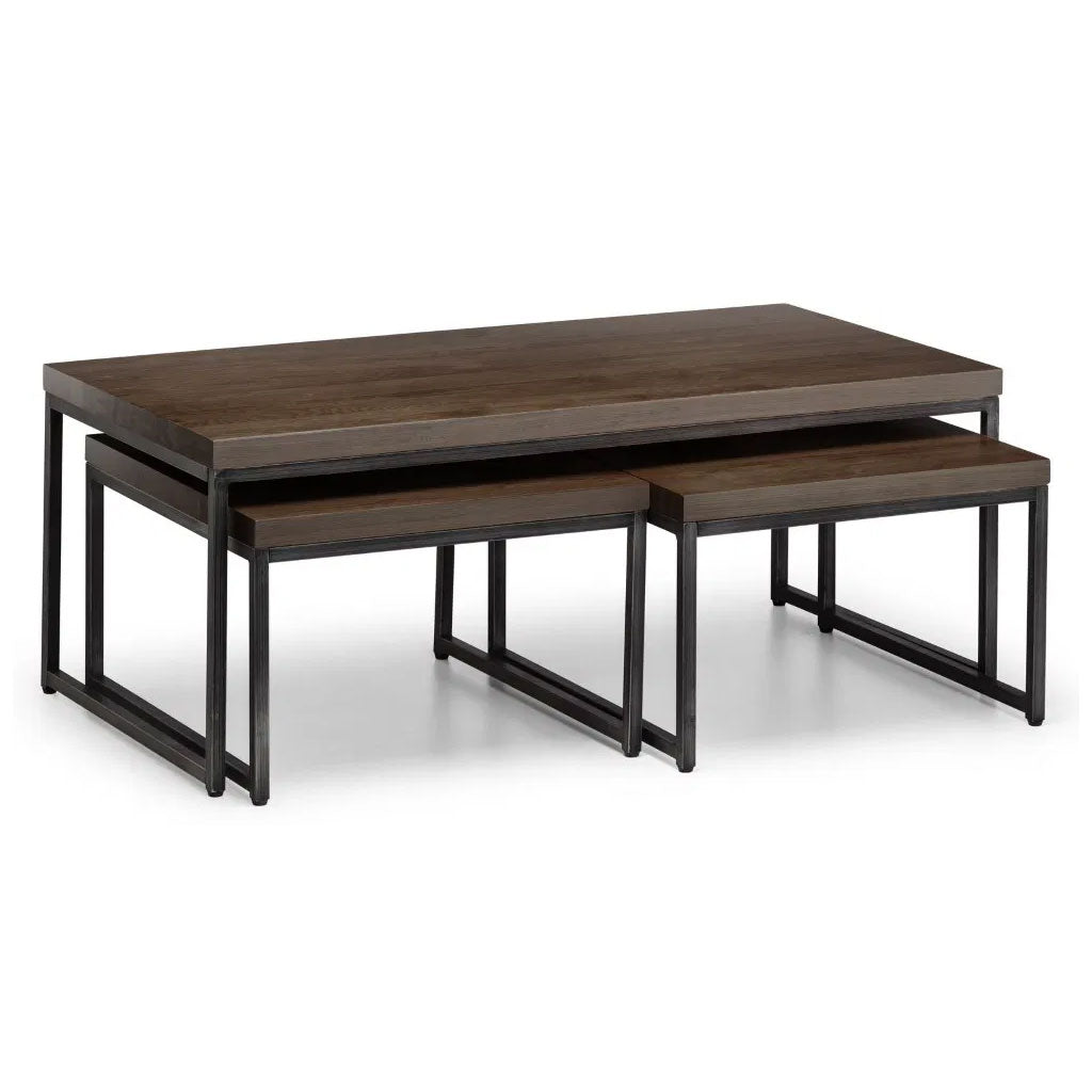 Wooden Nesting Coffee Tables - Brooklyn