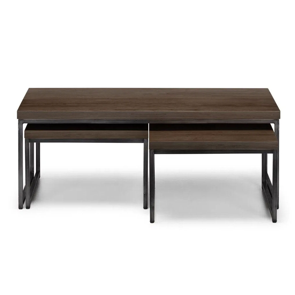 Wooden Nesting Coffee Tables - Brooklyn