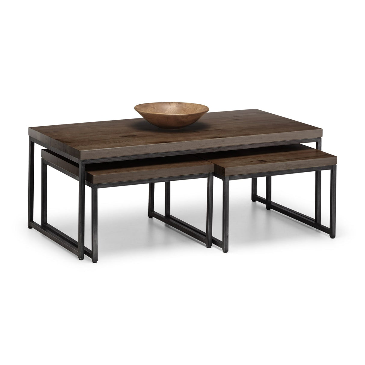 Wooden Nesting Coffee Tables - Brooklyn