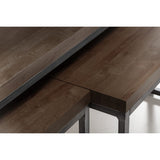 Wooden Nesting Coffee Tables - Brooklyn