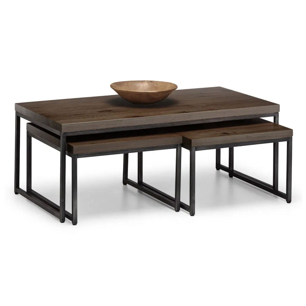 Wooden Nesting Coffee Tables - Brooklyn