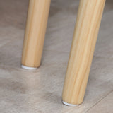 Wooden Nesting Coffee Tables in Set of 2 With Solid Wood Legs - Velmora