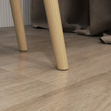 Wooden Nesting Coffee Tables in Set of 2 With Solid Wood Legs - Velmora