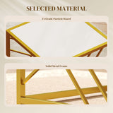 Wooden Nesting Coffee Tables Square in Set of 3 - Velmora