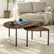 Wooden Nesting Coffee Tables Teardrop - Lorette