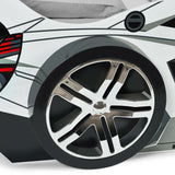 Wooden Racer Car Bed - Storm