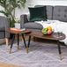 Wooden Scandinavian-Style Coffee Tables in Set of 2 - Velmora