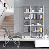 Wooden Shelving Unit With 15 Open Storage Cubes - Mauro