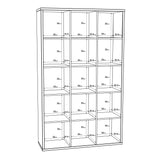 Wooden Shelving Unit With 15 Open Storage Cubes - Mauro