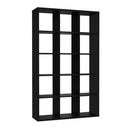 Wooden Shelving Unit With 15 Open Storage Cubes - Mauro