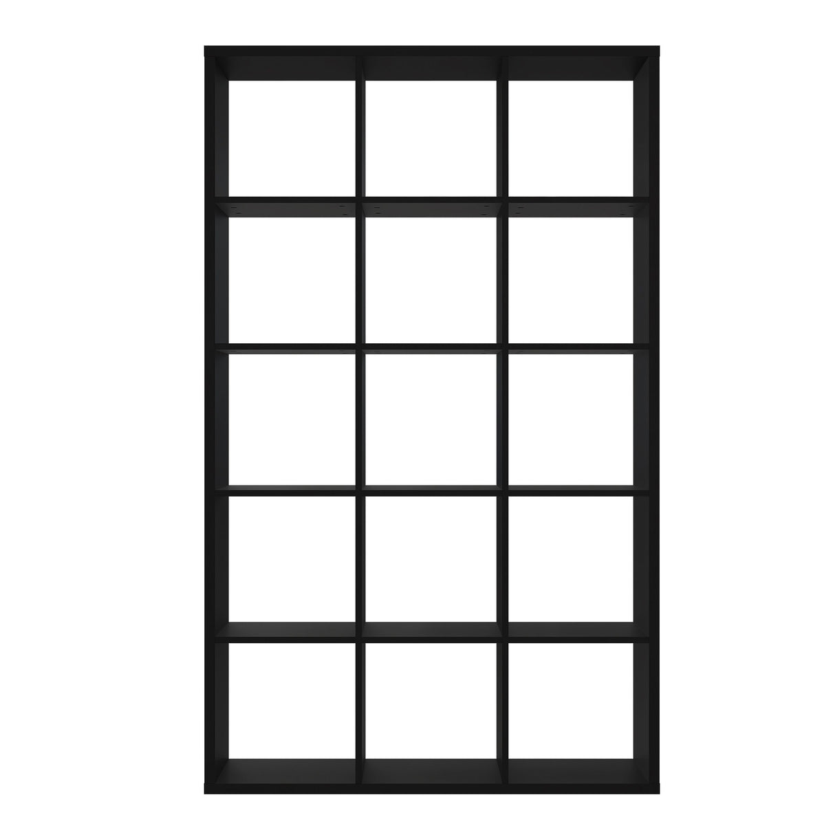 Wooden Shelving Unit With 15 Open Storage Cubes - Mauro