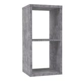 Wooden Shelving Unit With 2 Open Storage Cubes - Mauro