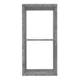 Wooden Shelving Unit With 2 Open Storage Cubes - Mauro
