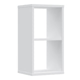Wooden Shelving Unit With 2 Open Storage Cubes - Mauro