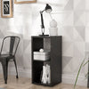 Wooden Shelving Unit With 2 Open Storage Cubes - Mauro