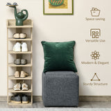 Wooden Shoe Rack 32cm Wide 7 Tier - Velmora