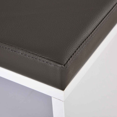 Wooden Shoe Storage Bench 103.5cm Wide With 14 Compartments And Cushion - Velmora