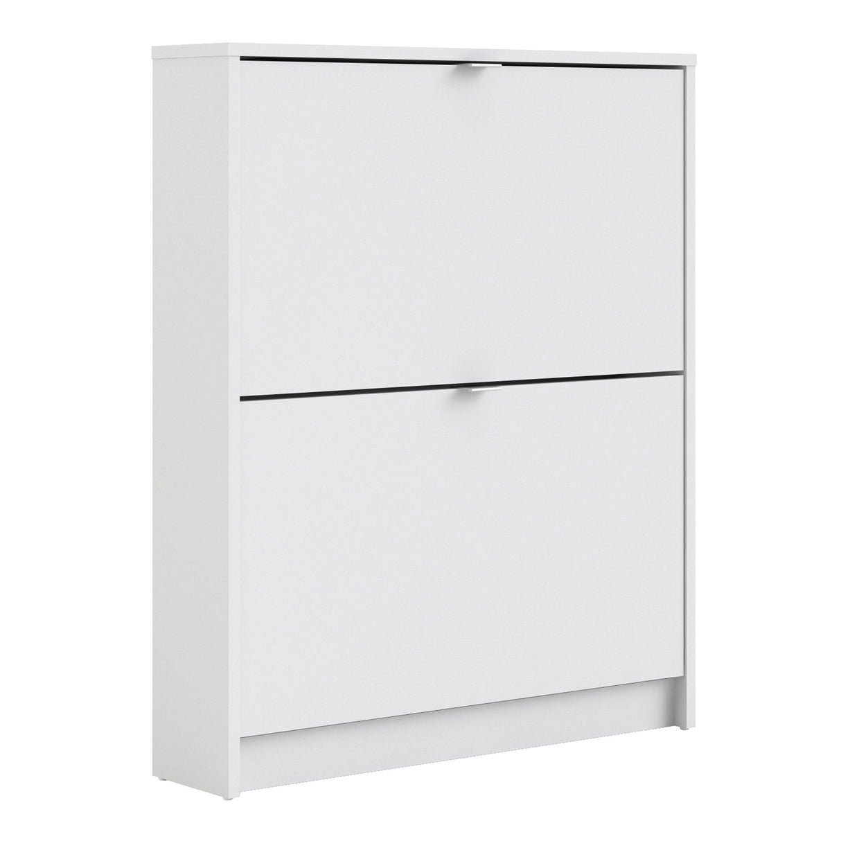 Wooden Shoe Storage Cabinet With 2 Flip Down Doors And 1 Layer - Seabrook