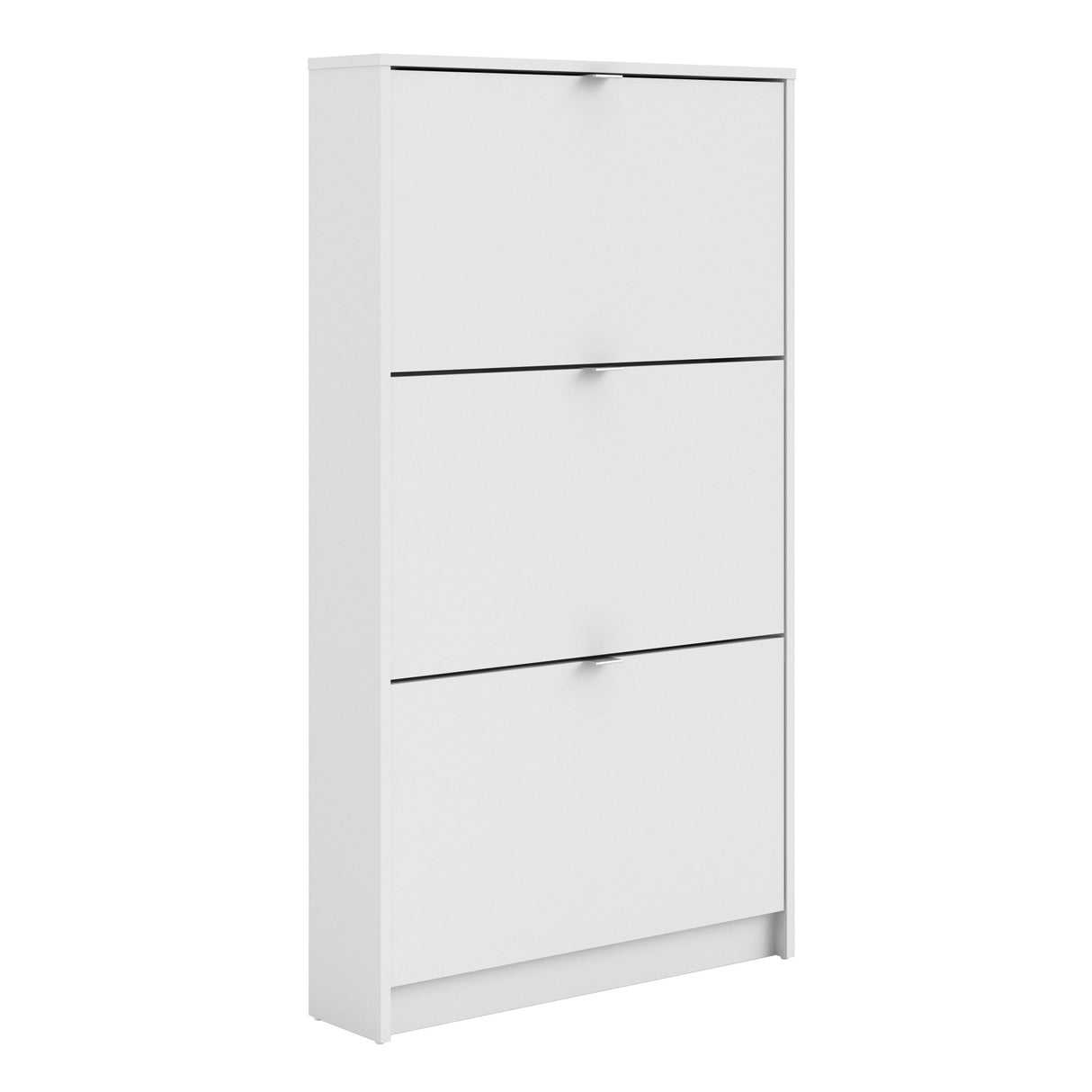 Wooden Shoe Storage Cabinet With 3 Flip Down Doors And 1 Layer - Seabrook