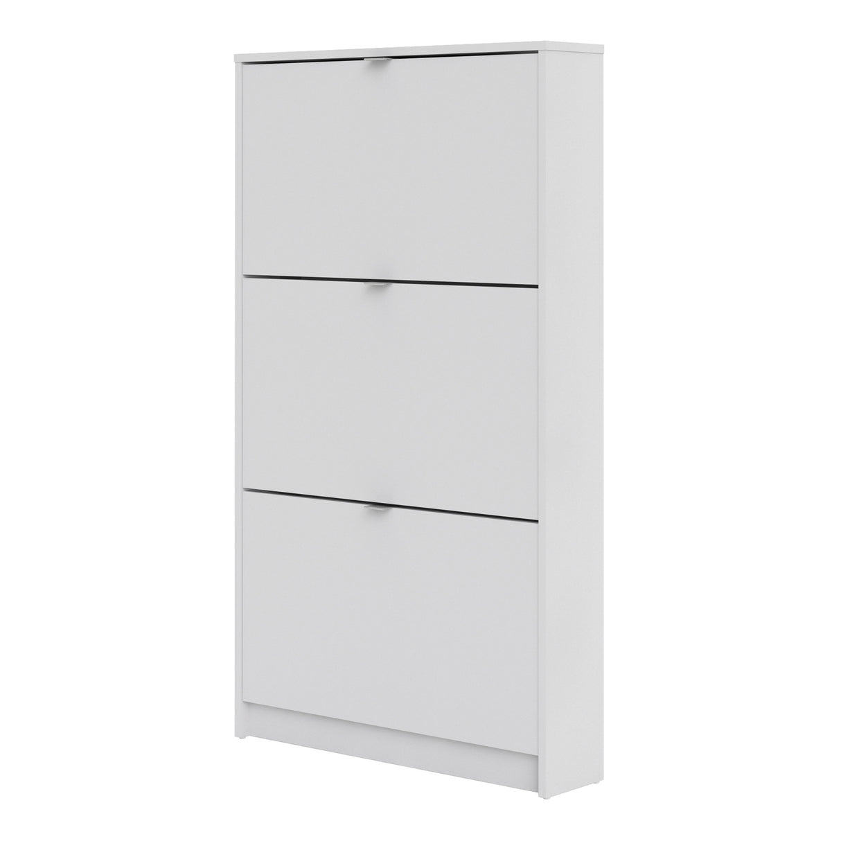 Wooden Shoe Storage Cabinet With 3 Flip Down Doors And 1 Layer - Seabrook