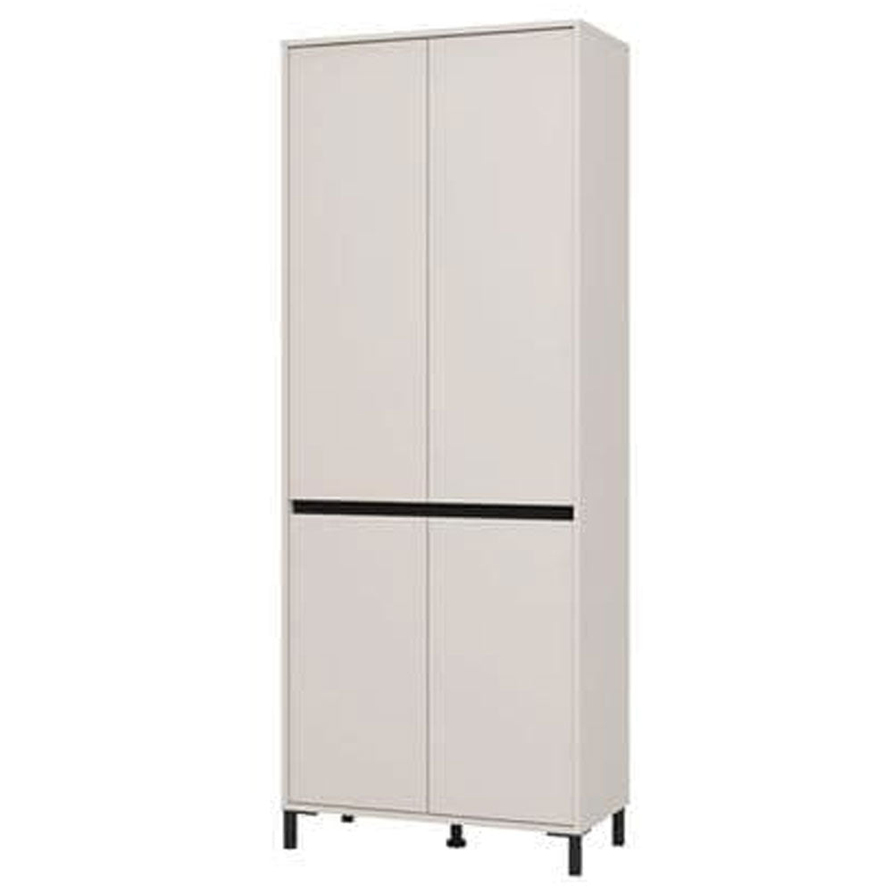 Wooden Shoe Storage Cabinet Tall With 4 Doors - Toshiba