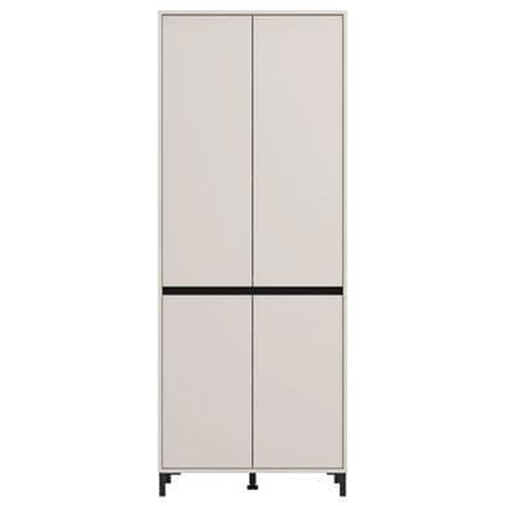 Wooden Shoe Storage Cabinet Tall With 4 Doors - Toshiba