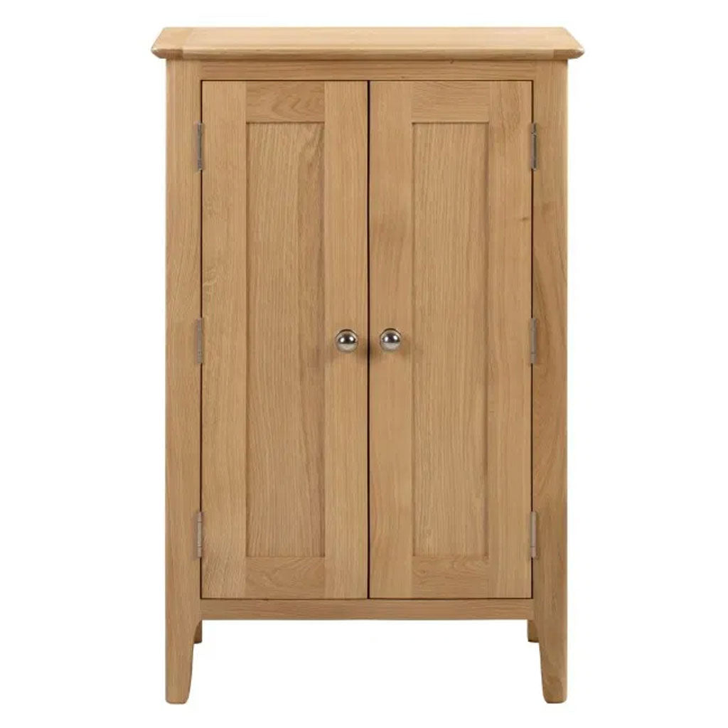 Wooden Shoe Storage Cabinet With 2 Doors - Cotswold