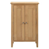 Wooden Shoe Storage Cabinet With 2 Doors - Cotswold