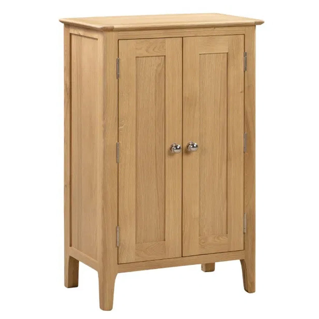 Wooden Shoe Storage Cabinet With 2 Doors - Cotswold