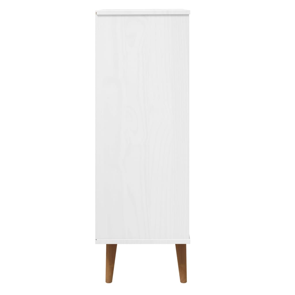 Wooden Shoe Storage Cabinet With 2 Flip Doors And 1 Drawer - Molde