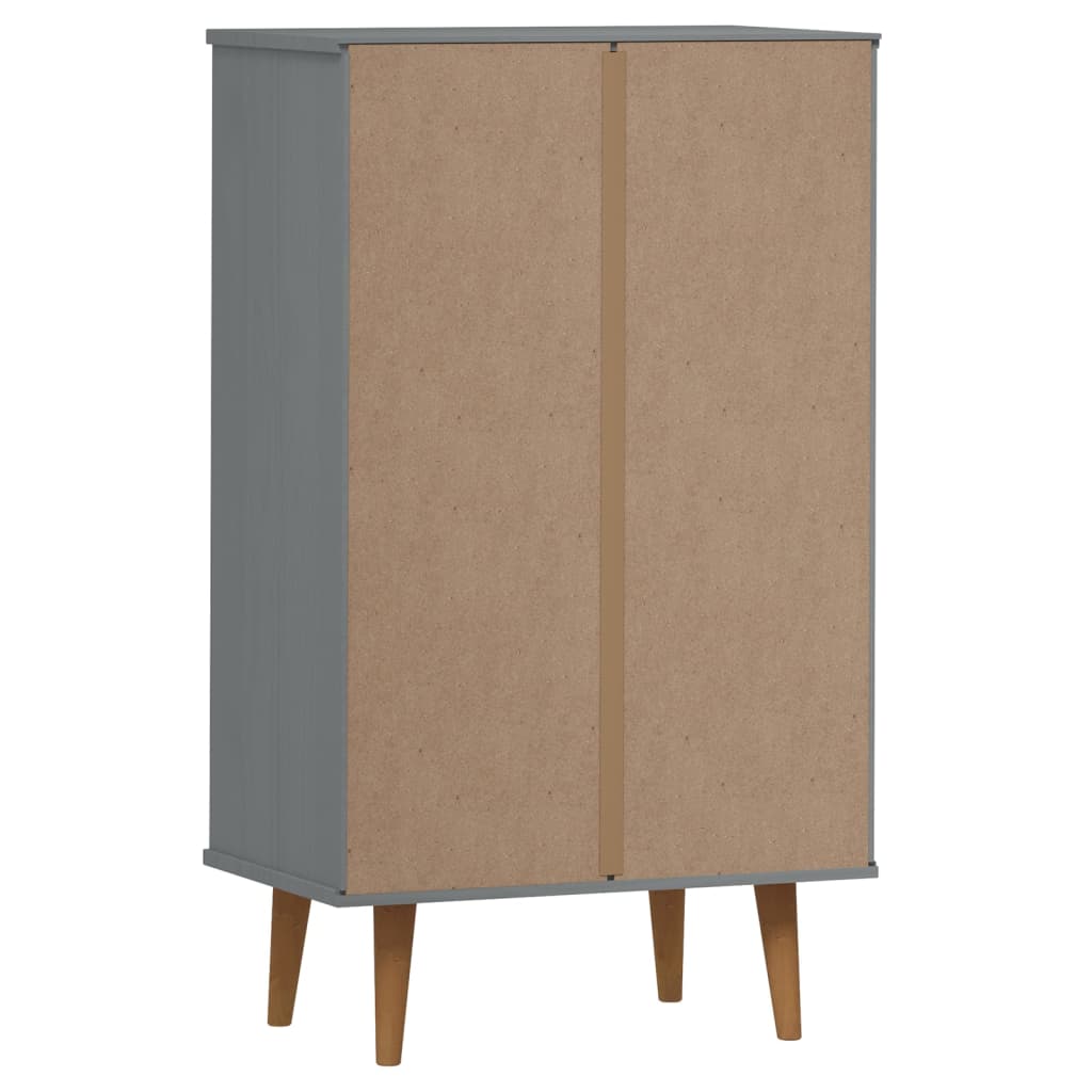 Wooden Shoe Storage Cabinet With 2 Flip Doors And 1 Drawer - Molde