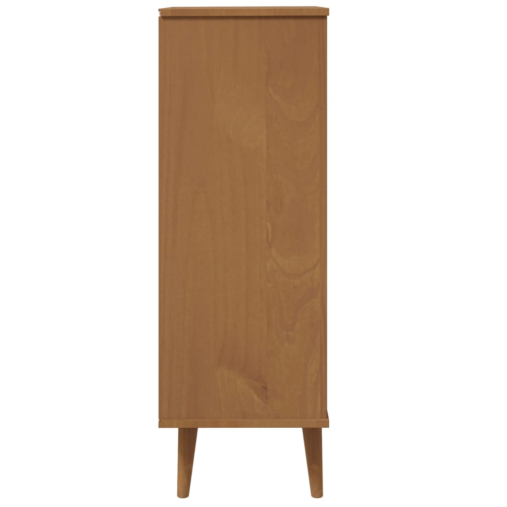 Wooden Shoe Storage Cabinet With 2 Flip Doors And 1 Drawer - Molde