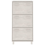 Wooden Shoe Storage Cabinet With 3 Flip Drawers - Hamar