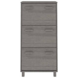 Wooden Shoe Storage Cabinet With 3 Flip Drawers - Hamar