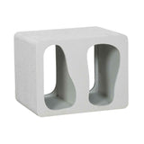 Wooden Side Table 35cm Wide - Geo