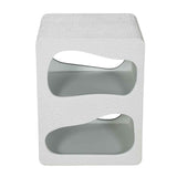 Wooden Side Table 35cm Wide - Geo
