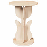 Wooden Side Table 39.5cm Wide Round - Vantage Home