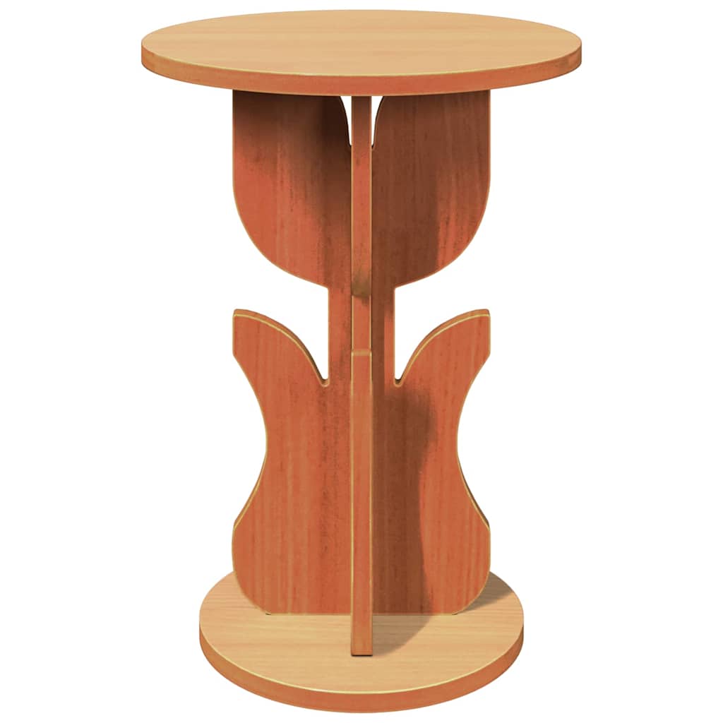 Wooden Side Table 39.5cm Wide Round - Vantage Home