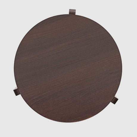 Wooden Side Table 40cm Wide Round - Halo