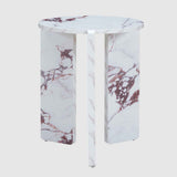 Wooden Side Table 40cm Wide Round - Halo