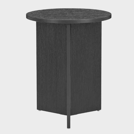 Wooden Side Table 40cm Wide Round - Nova