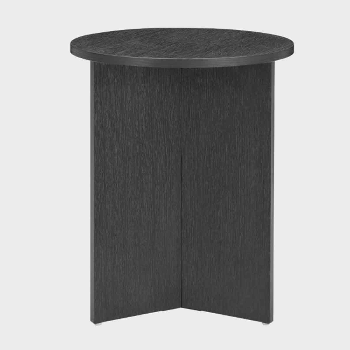 Wooden Side Table 40cm Wide Round - Nova