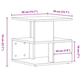 Wooden Side Table 40cm Wide - Vantage Home