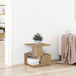 Wooden Side Table 40cm Wide - Vantage Home